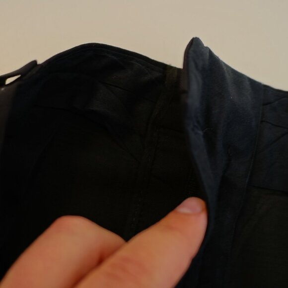 Brooks Brothers 346 Stretch Wool Blue Dress Pants Trousers 41 / 28 Pleated Cuffe - Picture 6 of 9